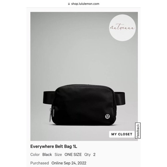 Lululemon Everywhere Belt Bag in Black - Picture 4 of 6